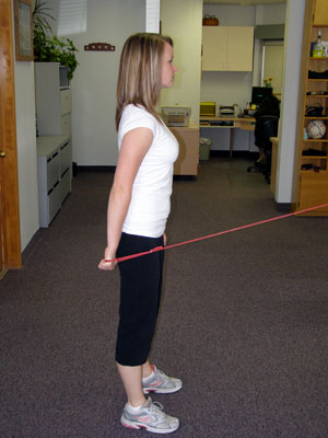 Resisted Shoulder Extension