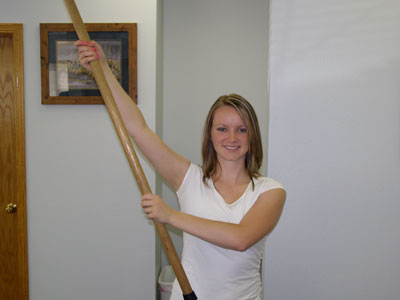 Wand Raises For Shoulder Abduction