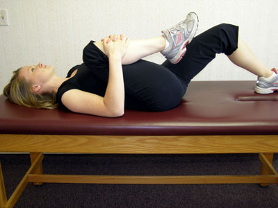 Single Knee to Chest Stretch