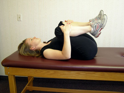 Double Knee to Chest Stretch